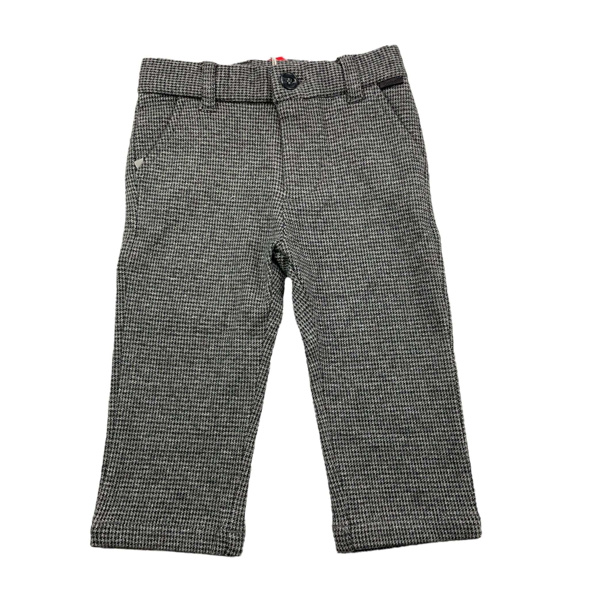 BOBOLI pantalone microfantasia tinta unita Grigio per Neonato 719311 GRIGIO BOBOLI 