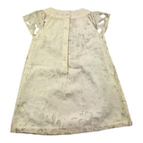 Chicco Halbarmkleid mit Rosenapplikationen, Elfenbein, für Neugeborene