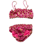 F**K Costume 2 Pezzi Tinta Unita Fascia-Slip per Bambina FK2193299 FUXIA F**K 