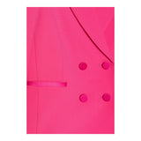Twinset Einfarbige Jacke mit Fuchsia-Knöpfen für Mädchen