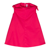 Das ärmellose Eule-Kleid in Fuchsia für Babys