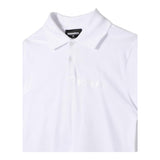 Dsquared2 Poloshirt einfarbig mit Print weiß für Jungen