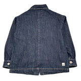 Paolo Pecora Camicia In Denim Tinta Unita Manica Lunga per Bambino PP4371 BLU PAOLO PECORA 