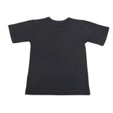MOSCHINO t-shirt tinta unita girocollo con stampa Nero per Bambina HQM05G NERO MOSCHINO 