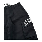 Iceberg Pantalone Tinta Unita con Girovita Regolabile per Neonato PTICE5314B NERO ICEBERG 