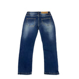 Daniele Alessandrini Jeans einfarbig mit verstellbarem Bund blau für Jungen