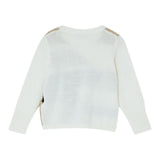 LIU JO maglia tricolore girocollo con fantasia Bianco per Bambina KF4124MA51LJ BIANCO LIU JO 
