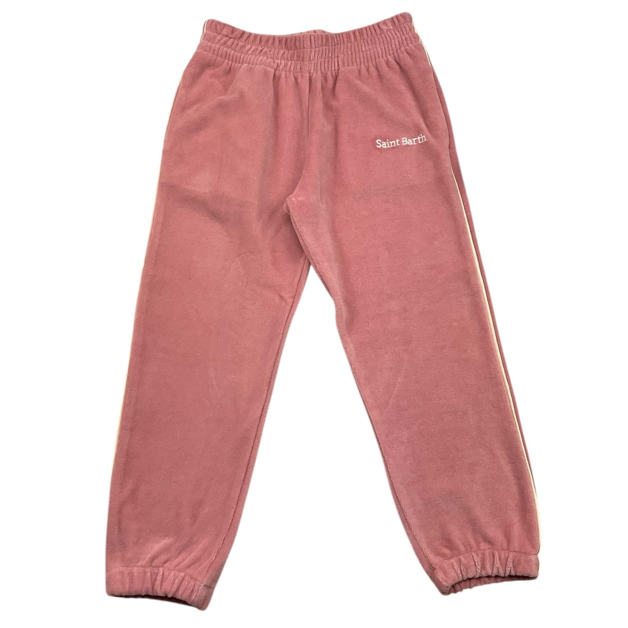 SAINT BARTH pantalone tuta tinta unita Rosa per Bambina ALICECHENILLE ROSA SAINT BARTH 