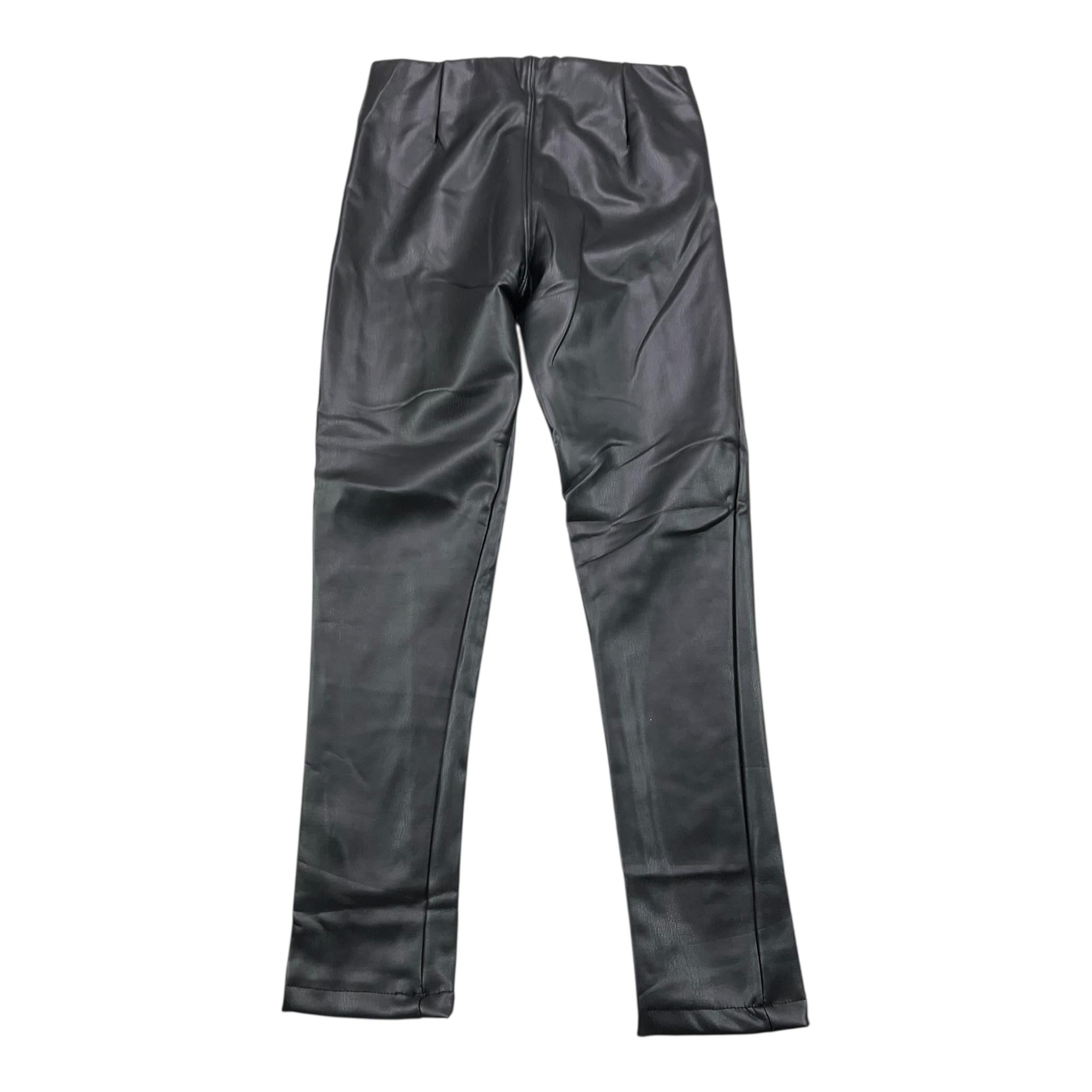 MAYORAL leggins in ecopelle tinta unita Nero per Bambina 4701XX NERO MAYORAL 