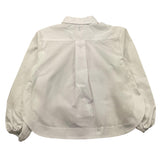 camicia tinta unita manica lunga DFCA028X BIANCO DONDUP 