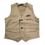 Cf12 Milano Gilet Tinta Unita con Stampe per Bambino GL9010 BEIGE CF12 MILANO 