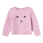 NAME IT maglia tinta unita girocollo con stampa Rosa per Neonata 13233167N ROSA NAME IT 