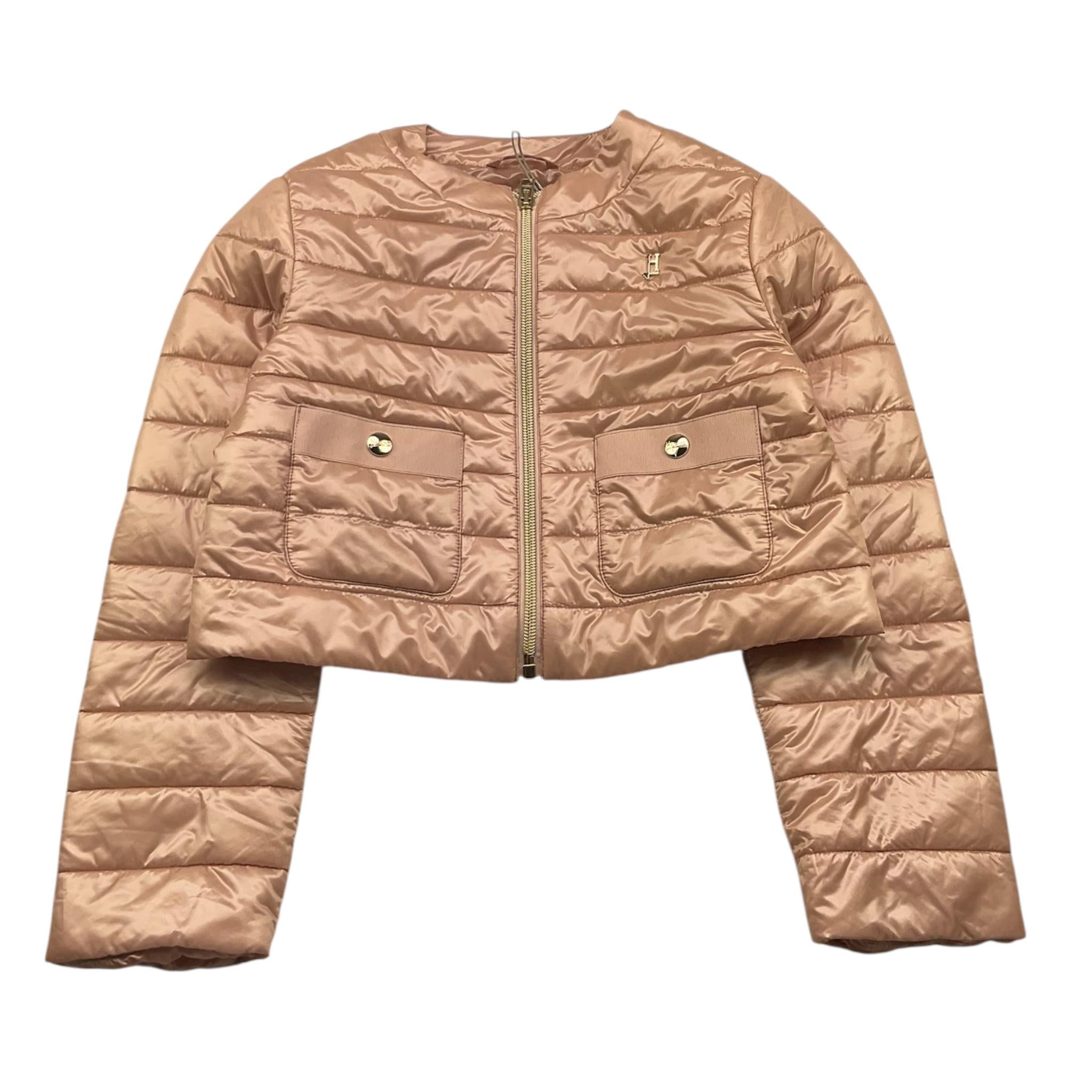giubbino tinta unita con zip GI000090G ROSA HERNO 