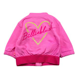Billieblush Einfarbiges Sweatshirt mit Rundhalsausschnitt und Reißverschluss, Fuchsia, für Baby-Mädchen