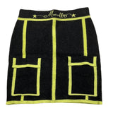 MARC ELLIS gonna tinta unita con fantasia Nero per Bambina JMJSK00184X NERO MARC ELLIS 