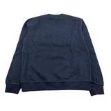 JECKERSON felpa chiusa girocollo tinta unita con logo Blu per Bambino J4436 BLU JECKERSON 