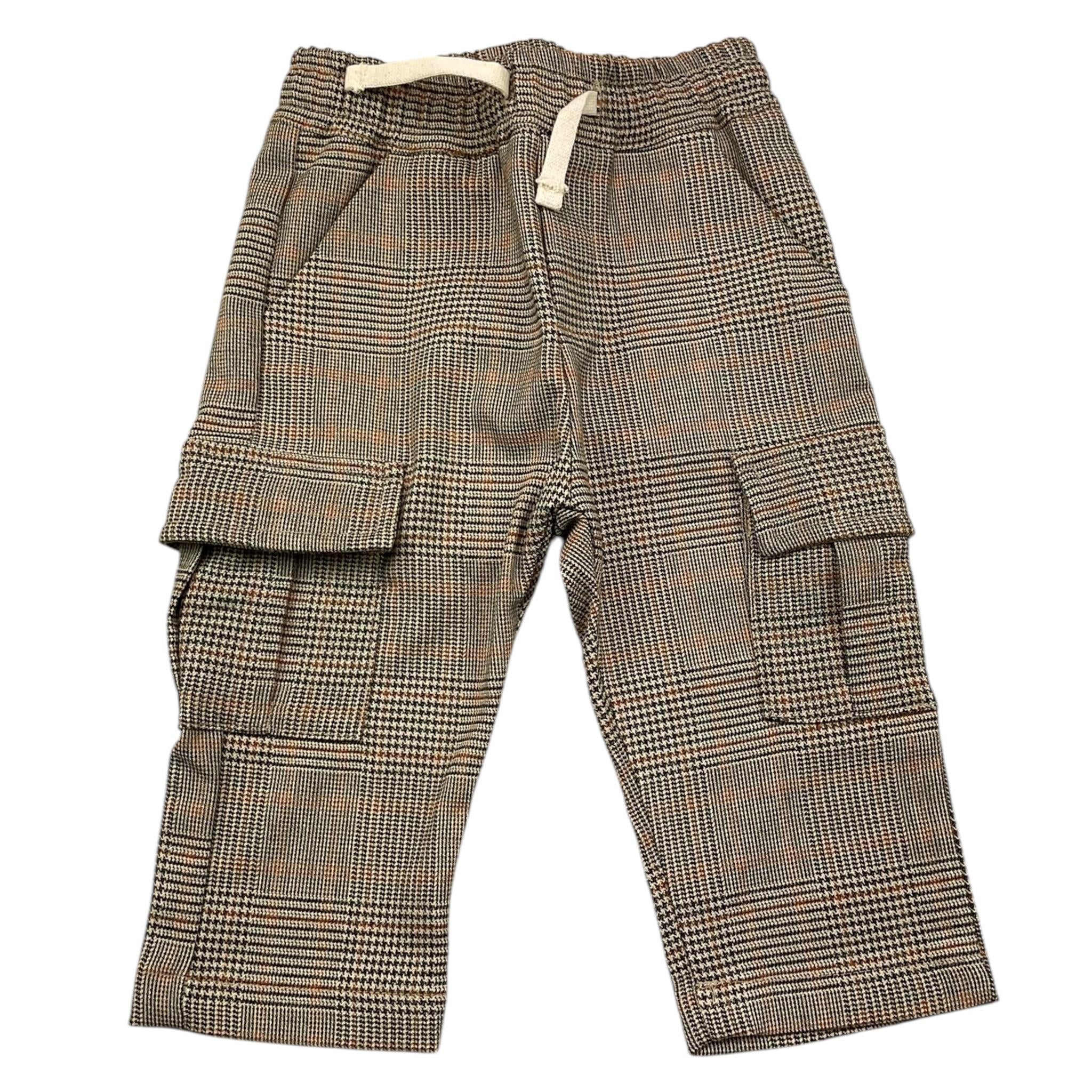 M+E' pantalone stampa fantasia con elastico in vita Beige per Neonato UEM0431 BEIGE M+E' 