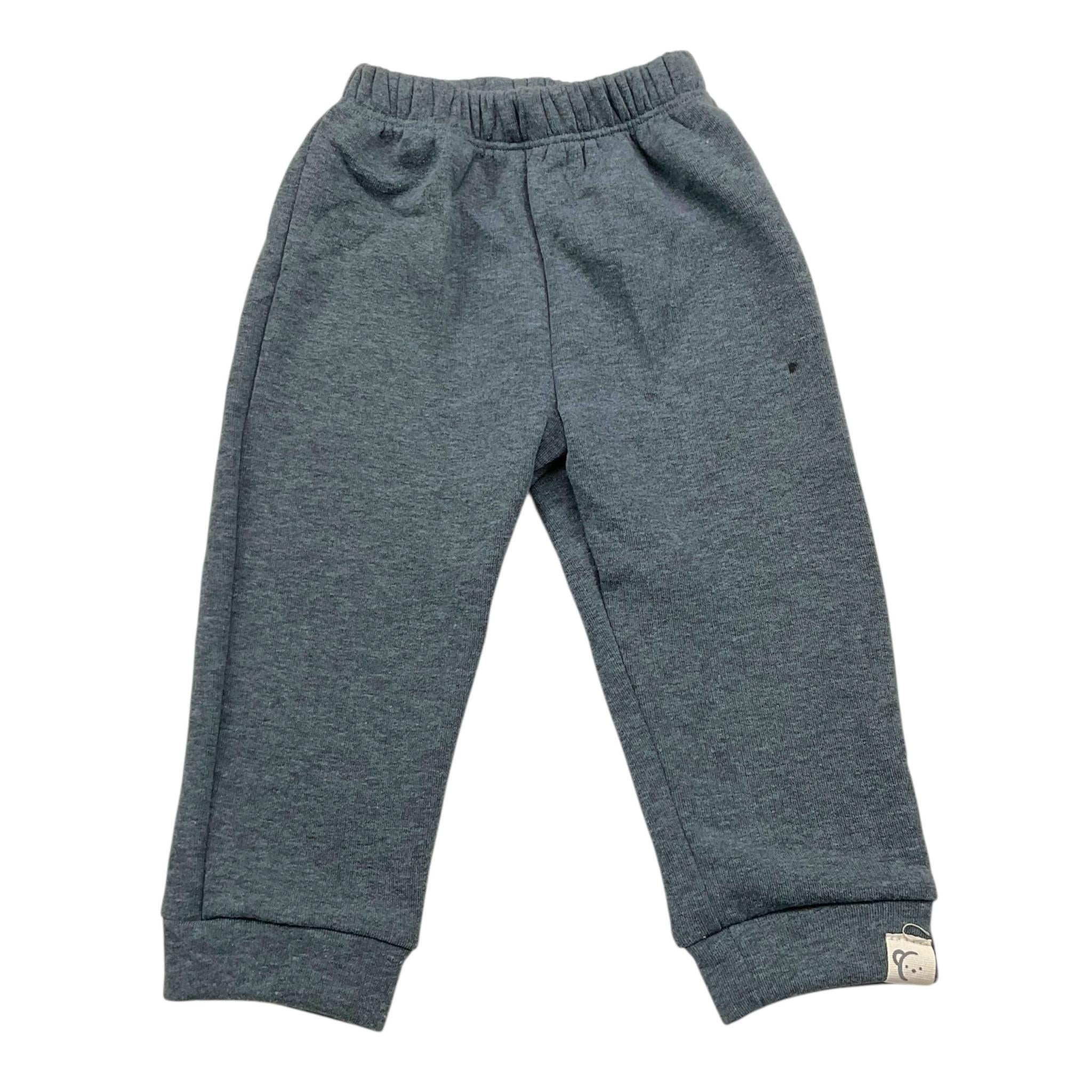 CALAMARO pantalone tuta tinta unita con elastico in vita Blu per Neonato 16057X BLU CALAMARO 