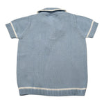 J.O. Milano Polo Mezza Manica Tinta Unita per Neonato 576Z6 AZZURRO J.O. MILANO 