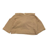 Caffe' D'Orzo Crop Sweatshirt Modell Perforiert mit Kekskapuze für Mädchen