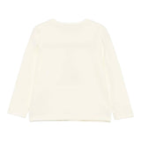 LIU JO shirt girocollo tinta unita con stampa Panna per Bambina KF4066J0088 PANNA LIU JO 