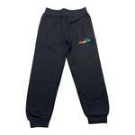 DIADORA completo 2 pezzi felpa-pantalone bicolore Nero/panna per Bambino F4DIBBTP088 NERO/PANNA DIADORA 