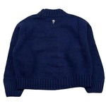 DONDUP maglia tinta unita mezzo collo Blu per Neonata DMMA001N BLU DONDUP 