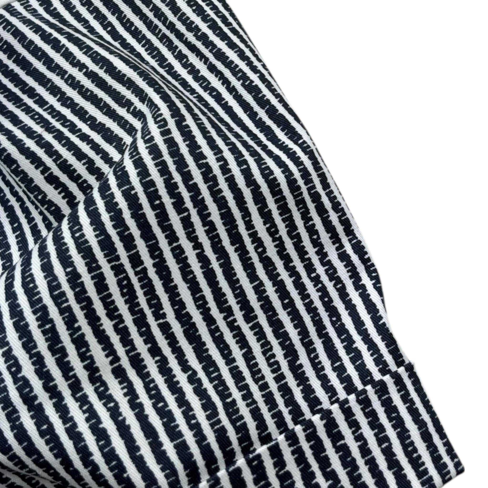 Manuel & Frank Bermuda Tinta Unita con Elastico In Vita E Fantasia A Righe per Neonato MF2189I BIANCO/BLU MANUEL & FRANK 