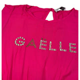 Gaelle Tuta Intera Mezza Manica tinta unita Fuxia per Bambina 2746TJ00014 FUXIA GAELLE 