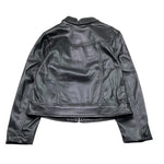 Pinko Giubbino Tinta Unita con Zip In Ecopelle per Bambina F3PIBGJK222 NERO PINKO 