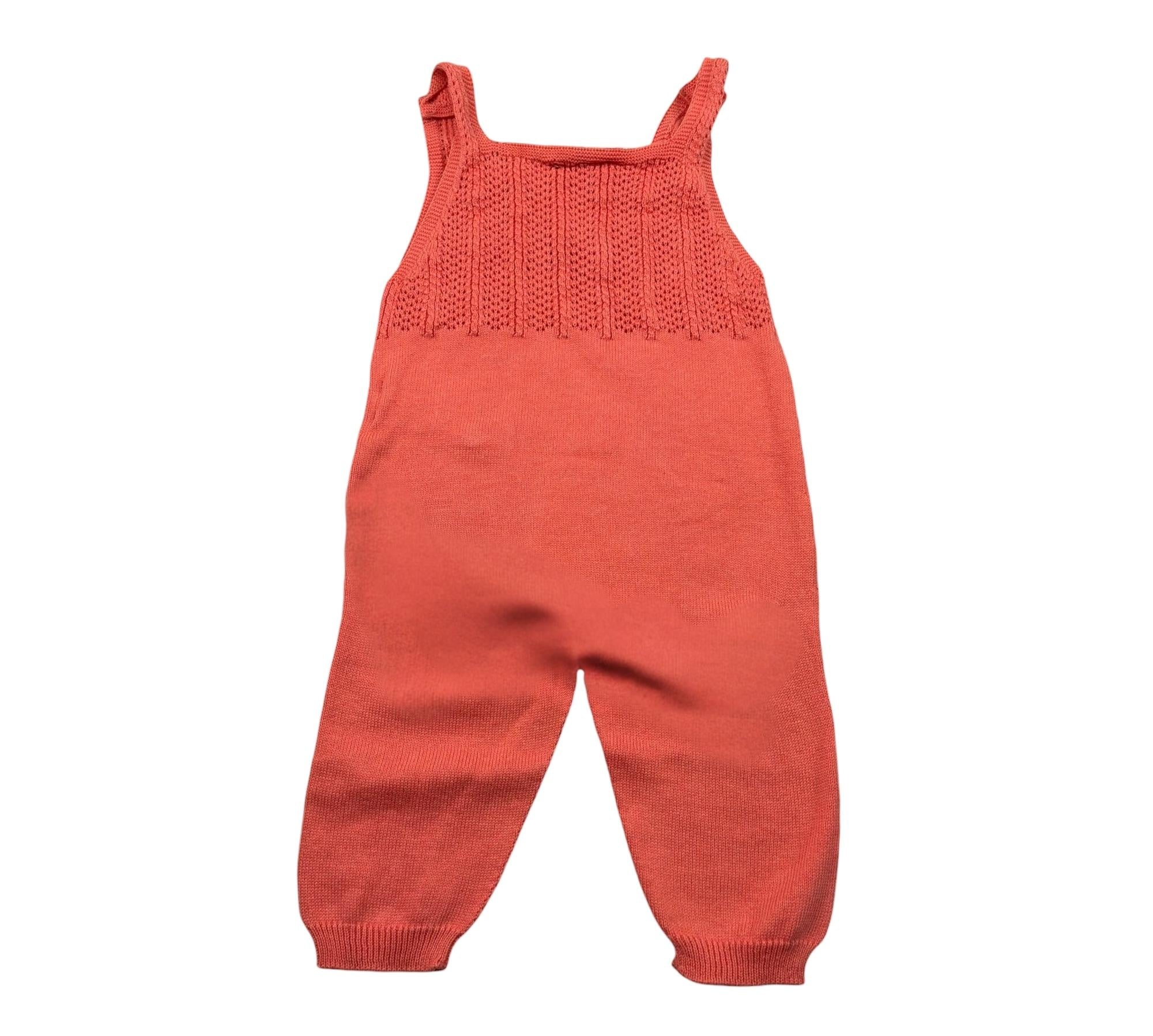 Wedoble salopette Lunga Giromanica per Neonata V2506310A CORALLO WEDOBLE 
