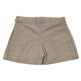 Little Bear Short Einfarbig Plissee Beige Für Baby Mädchen