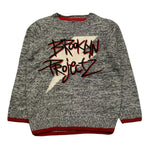 CANADA HOUSE maglia girocollo tinta unita con stampa in contrasto Grigio per Bambino 24474711 GRIGIO CANADA HOUSE 