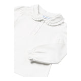 MAYORAL shirt tinta unita cn colletto Panna per Neonata 104 PANNA MAYORAL 