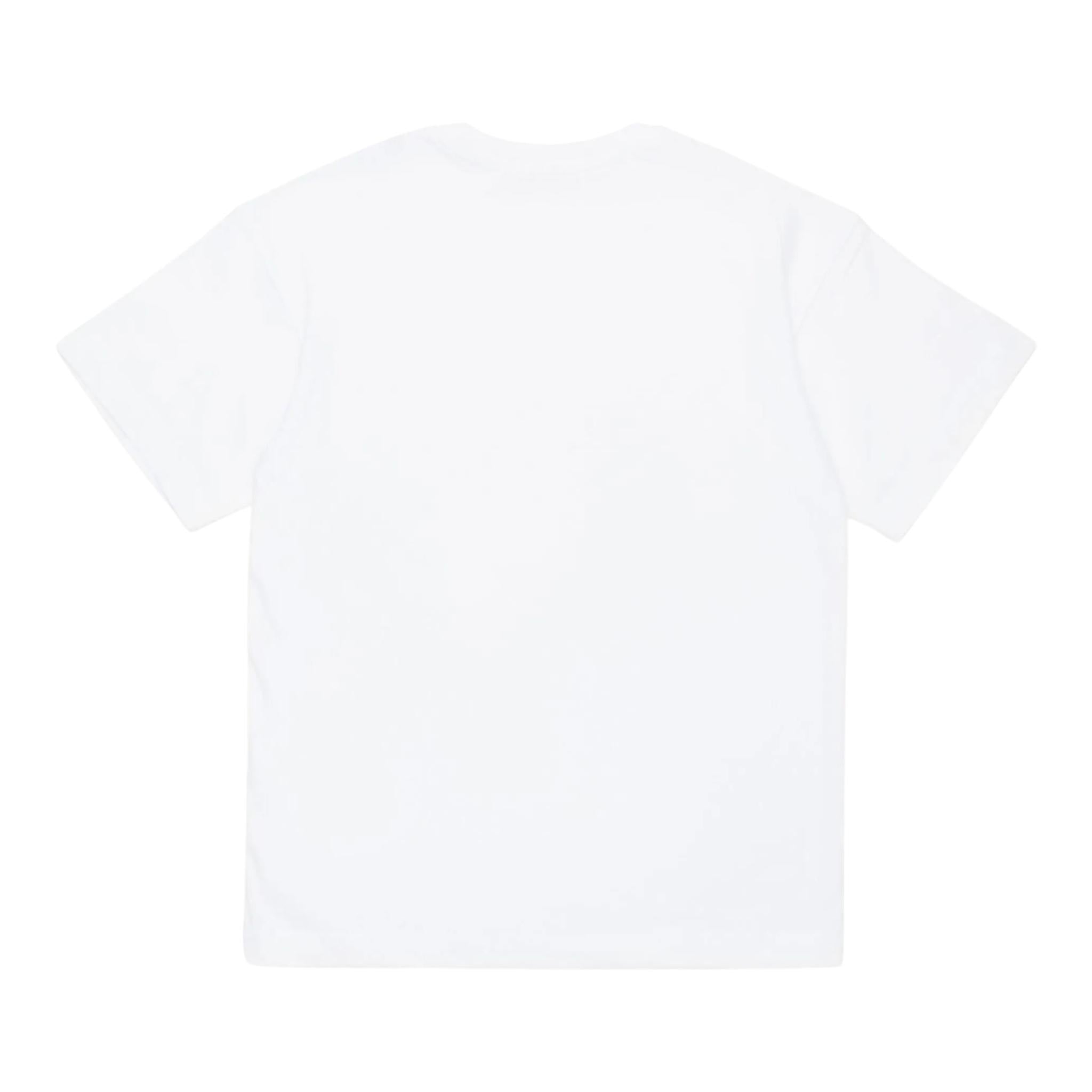 Diesel T-Shirt Girocollo Tinta Unita con Logo per Bambina J02022 BIANCO DIESEL 