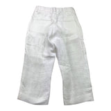 I'M Brian Schlichte Hose mit verstellbarer Taille in Weiß für Jungen