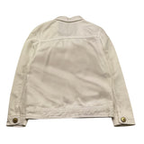 Yes London Giubbino In Denim Tinta Unita per Bambino JR0042 PANNA YES LONDON 