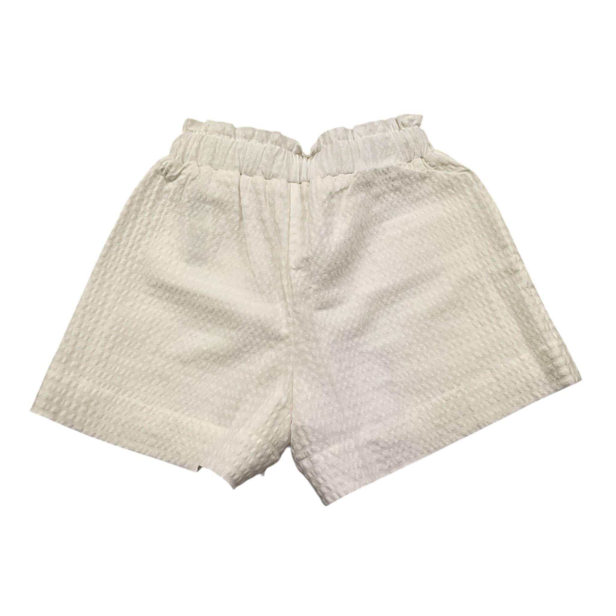 Liu Jo Short Tinta Unita con Elastico In Vita per Bambina KA5143 BIANCO LIU JO 