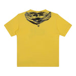 C.P. Company T-Shirt Girocollo tinta unita con Stampa Giallo per Bambino CUM006 GIALLO C.P. COMPANY 
