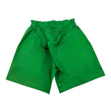 Nanan Einfarbige Shorts mit elastischer Taille Grün für Mädchen