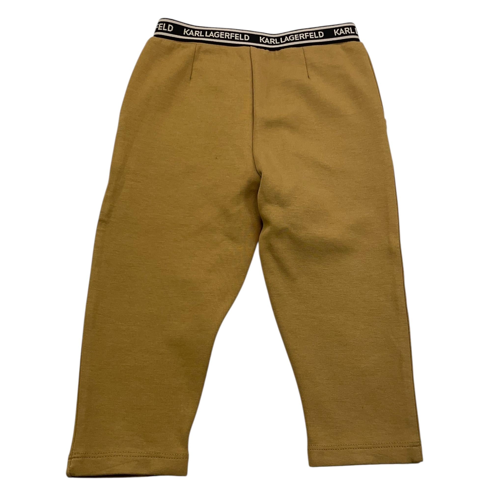 KARL LAGERFELD pantalone tuta tinta unita Cammello per Neonato Z302933 CAMMELLO KARL LAGERFELD 