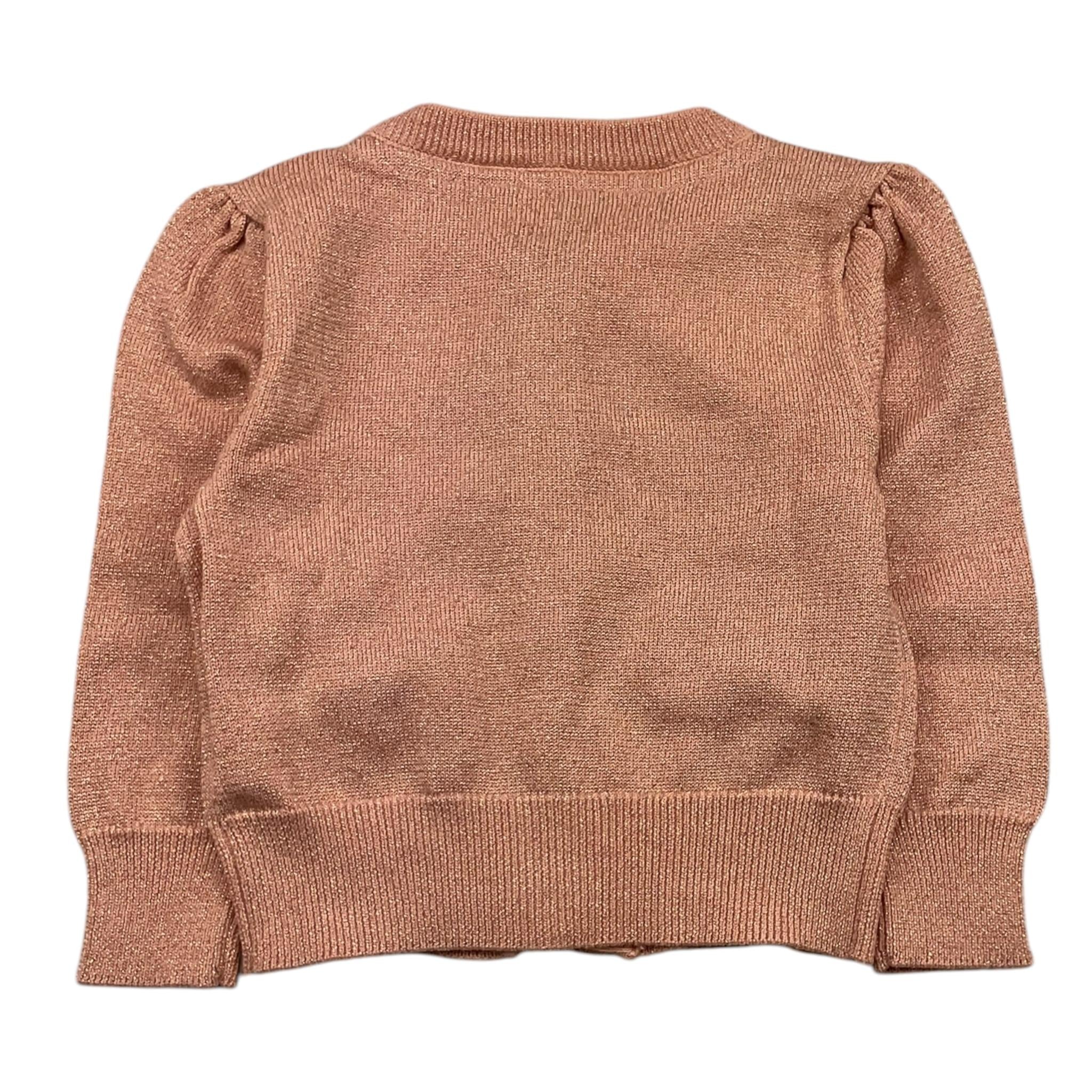 ANGEL'S FACE cardigan tinta unita lurex Rosa per Neonata NICOLETTE ROSA ANGEL'S FACE 