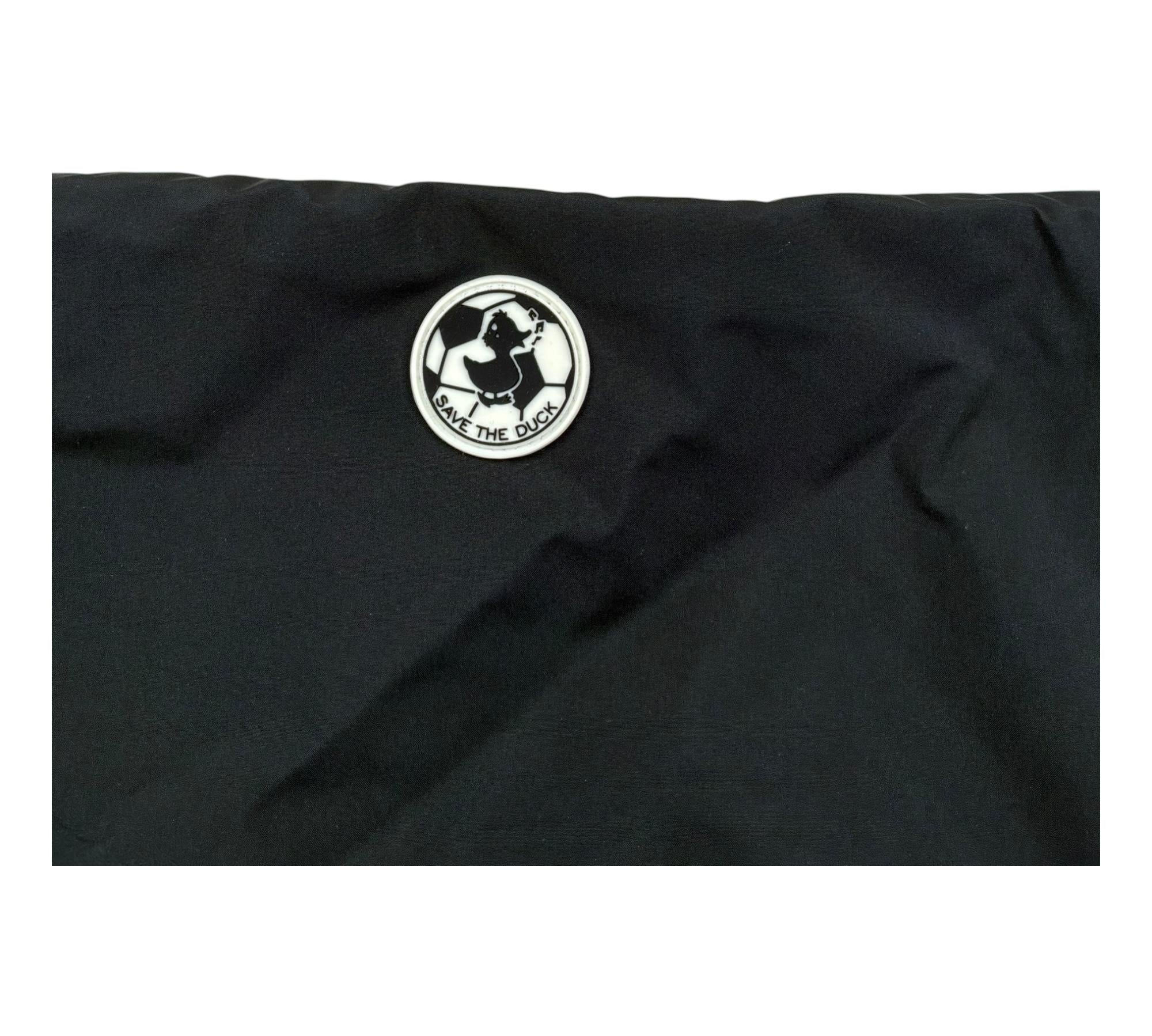 Save The Duck Borsello Tinta Unita per Bambino DZ1698U NERO SAVE THE DUCK 