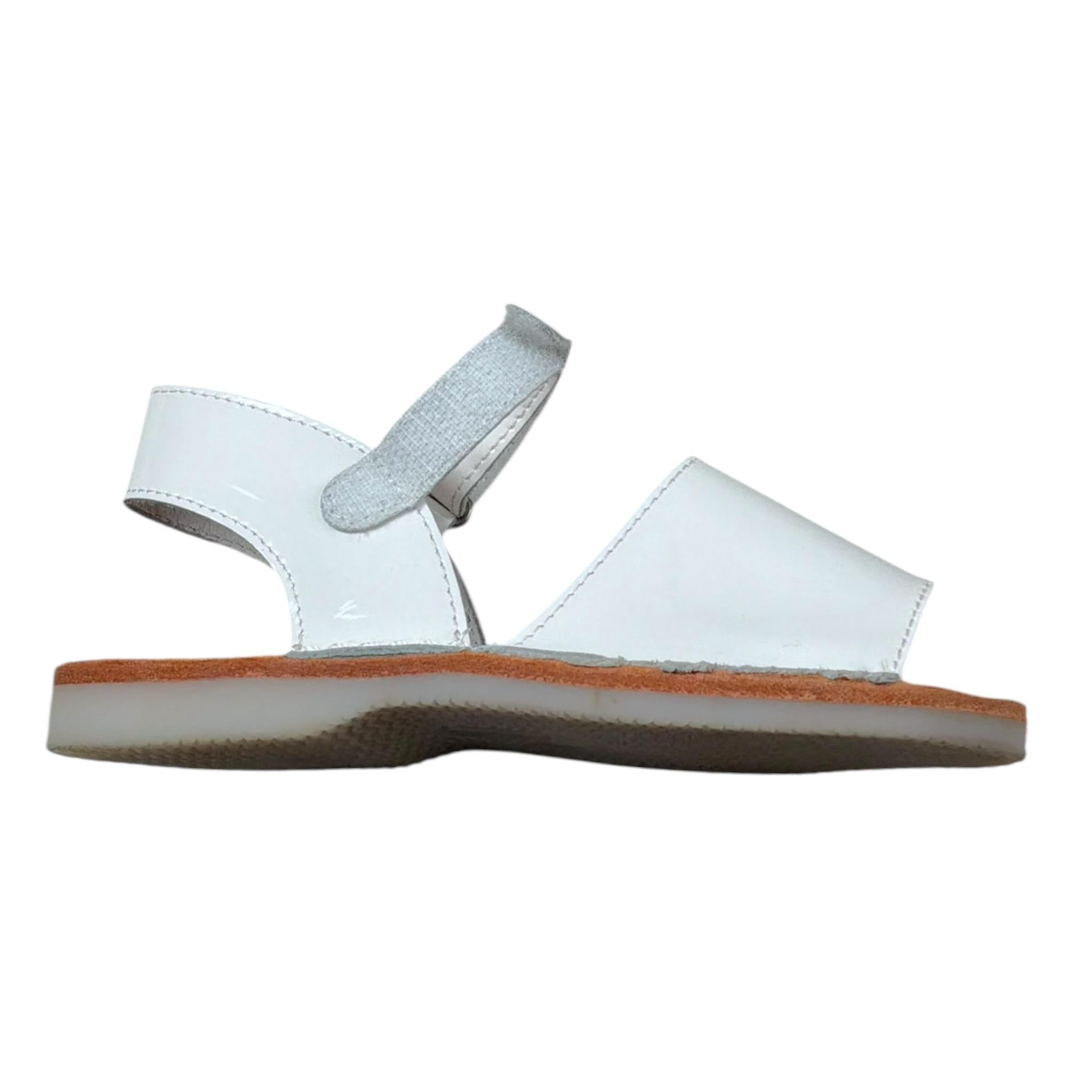 Qkis Sandalo tinta unita Bianco per Bambina IT10100 BIANCO QKIS 