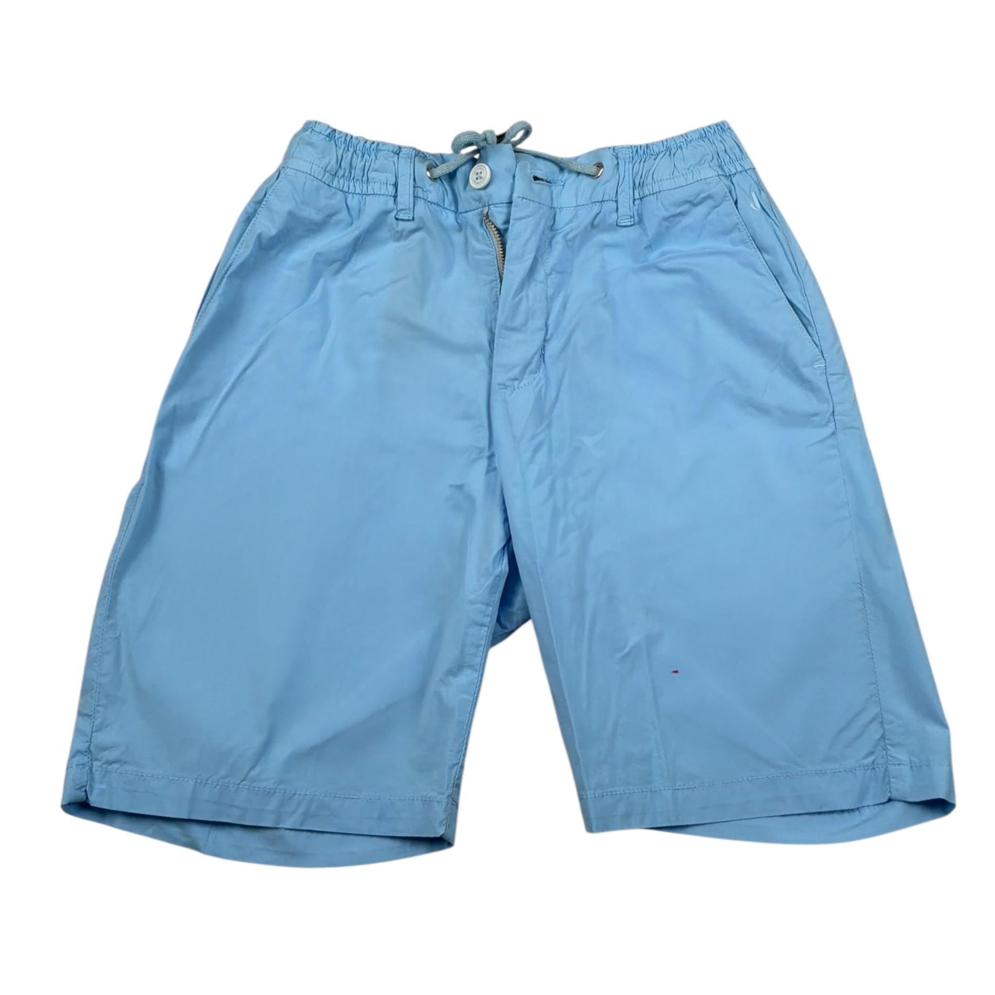 Jeckerson Bermuda Tinta Unita con Elastico In Vita per Bambino J3858 AZZURRO JECKERSON 