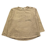 PETIT INDI shirt tinta unita con taschino Beige per Neonato AW22BK7409 BEIGE PETIT INDI 