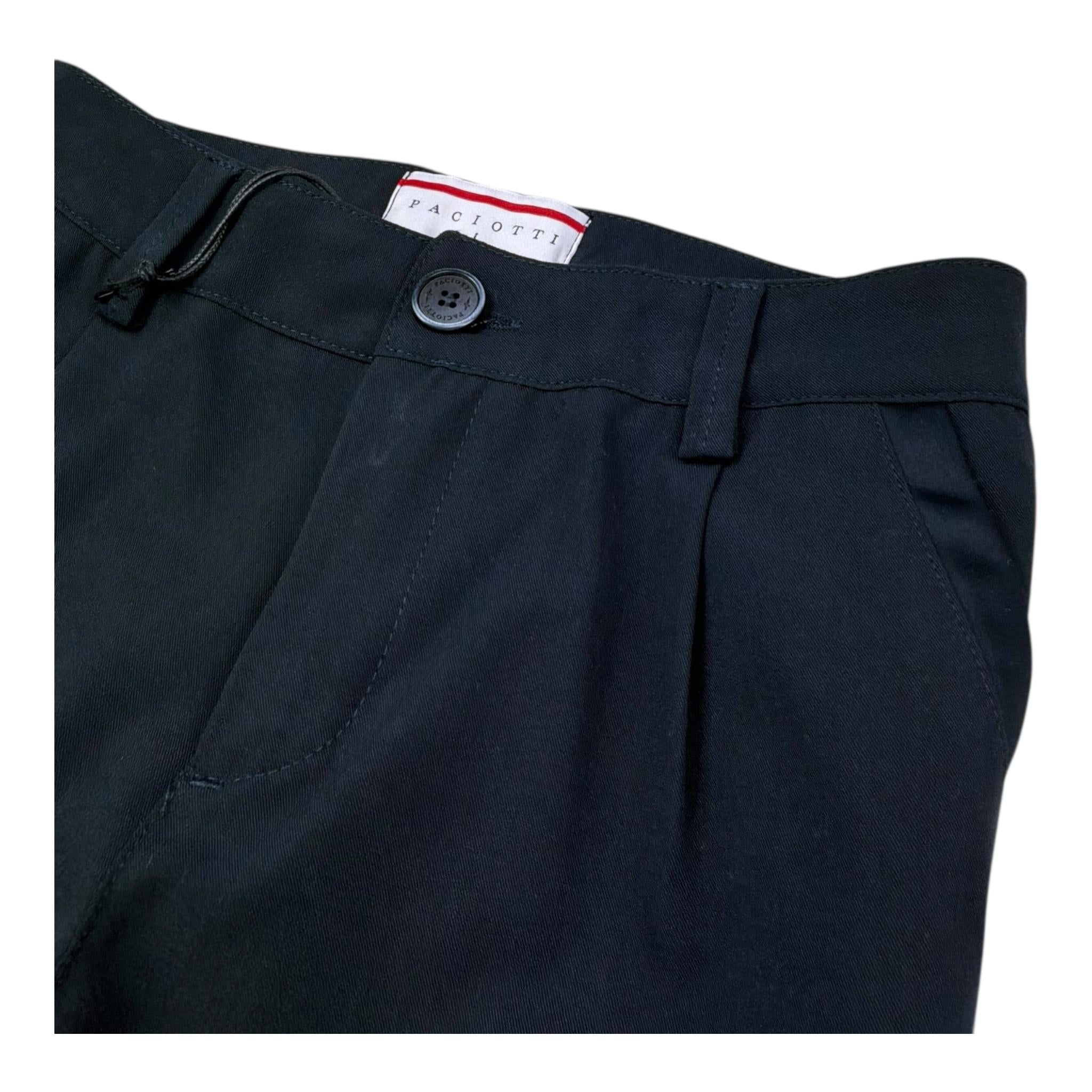 Cesare Paciotti Pantalone Tinta Unita con Girovita Regolabile per Bambino PTP5155BX BLU CESARE PACIOTTI 