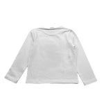 MAYORAL shirt girocollo tinta unita con stampa Bianco per Bambino 4068X BIANCO MAYORAL 