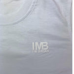 I'M BRIAN t-shirt girocollo tinta unita con stampa Bianco per Neonato TS3142K BIANCO I'M BRIAN 