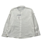 New Gereration Camicia Manica Lunga tinta unita Bianco per Bambino 221152 BIANCO NEW GERERATION 